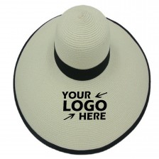 Wide Brimed Straw Hat